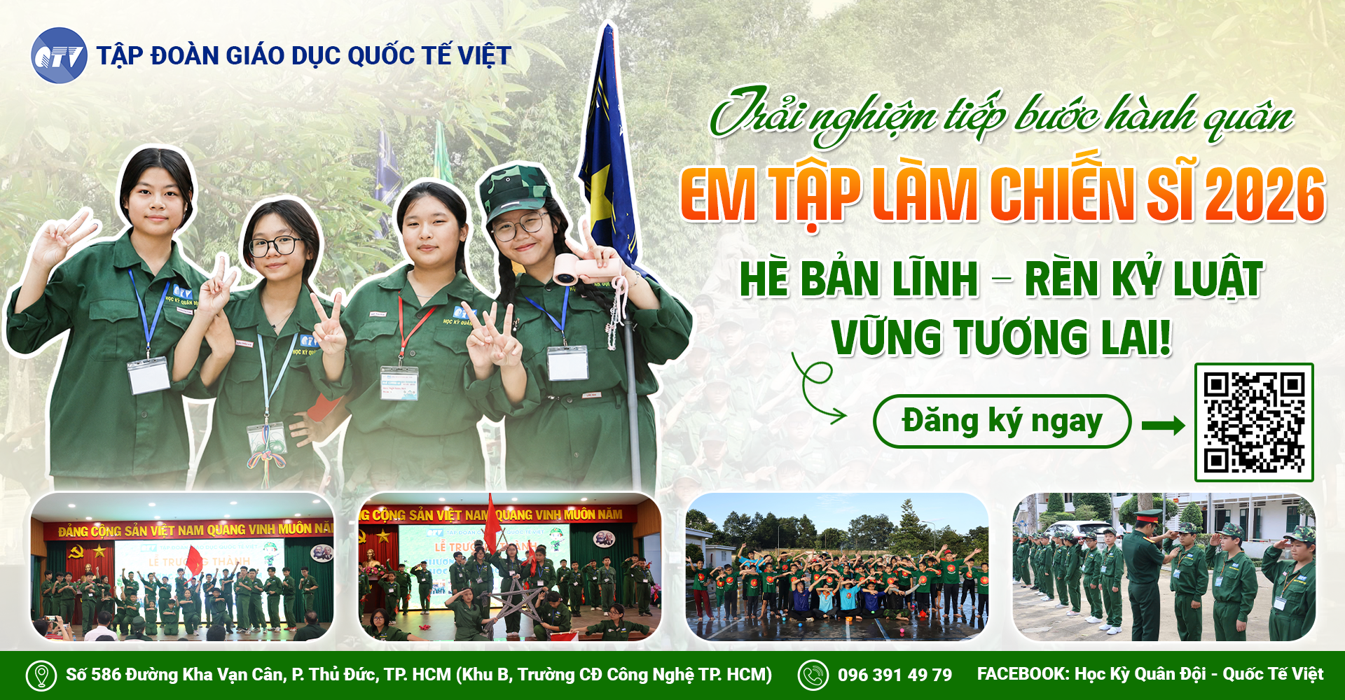 Học kỳ quân đội Quốc Tế Việt 2026