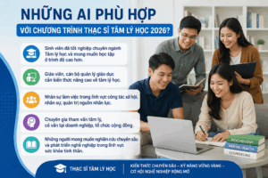 THẠC SĨ TÂM LÝ HỌC 2026 – AI NÊN THEO HỌC