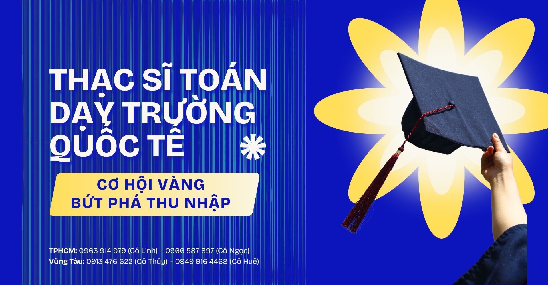 Thạc sĩ toán dạy trường quốc tế: Cơ hội bứt phá 2026