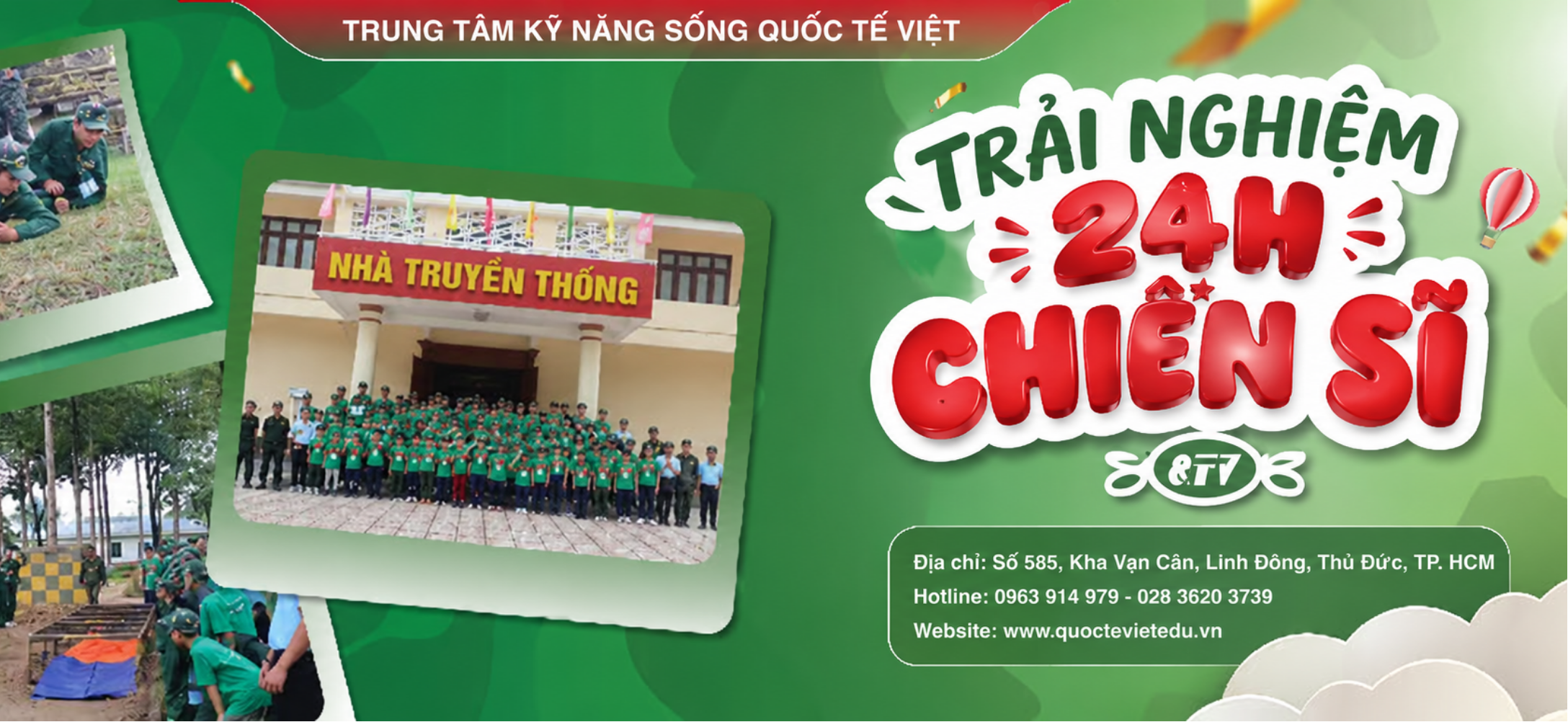 Hoạt Động Hè Cho Trẻ Em: 24h Trải Nghiệm Chiến Sĩ Nhí