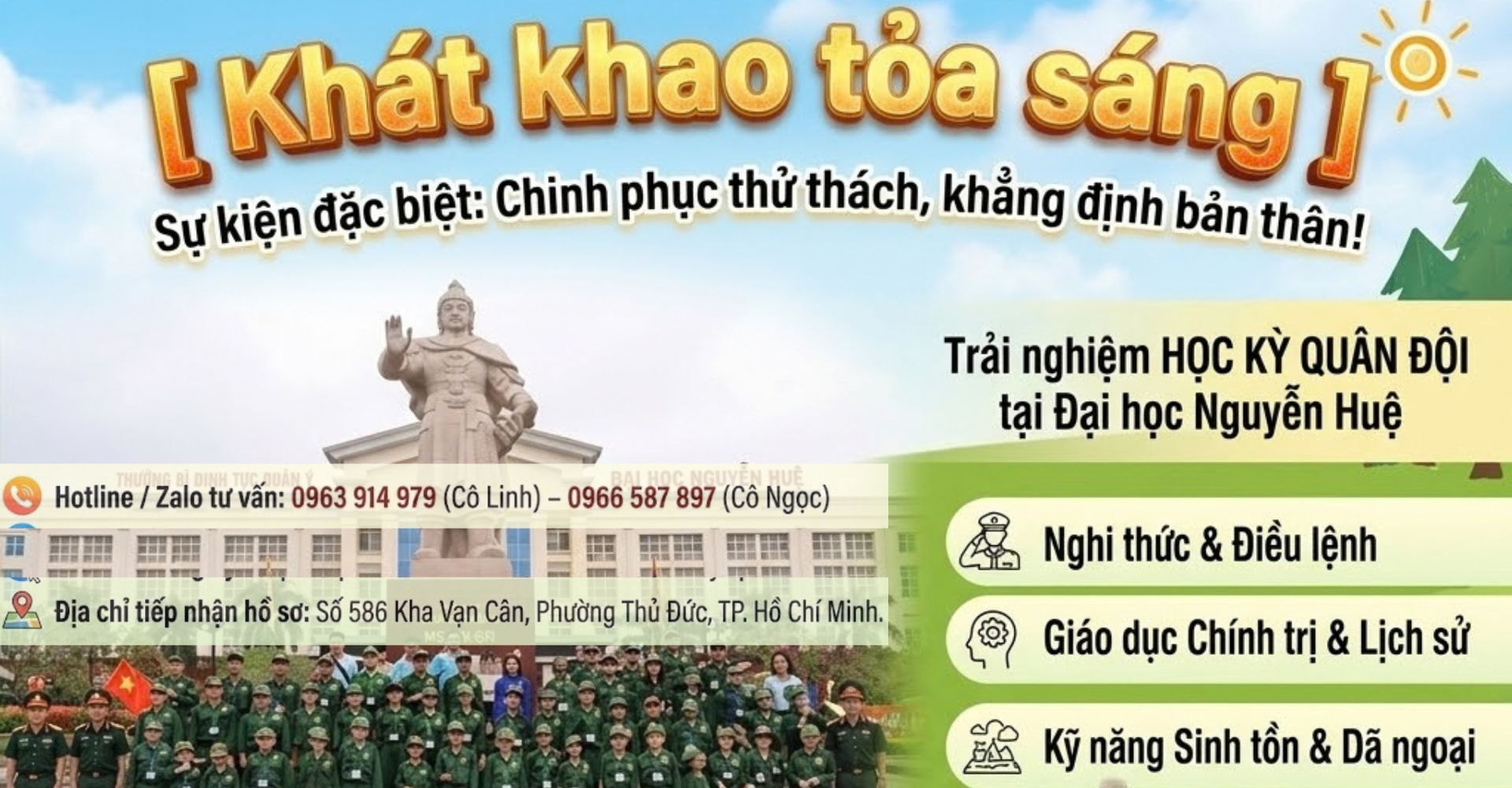 Hoạt Động Hè Cho Trẻ Em: Trại Hè Chiến Sĩ Vui Cùng Bé