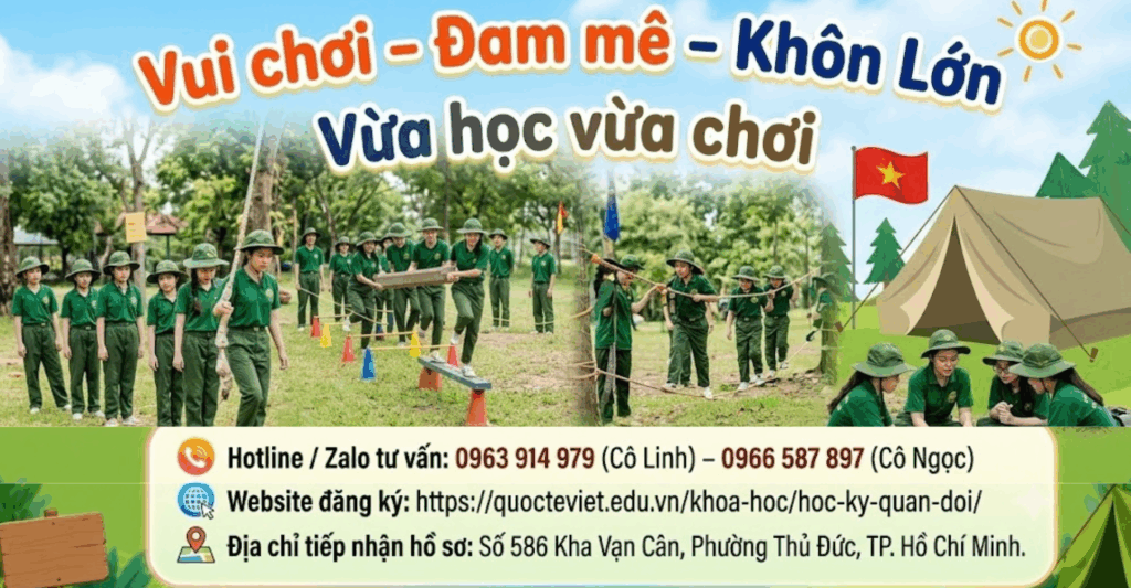 Hoạt Động Hè Cho Trẻ Em: Trại Hè Chiến Sĩ Vui Cùng Bé