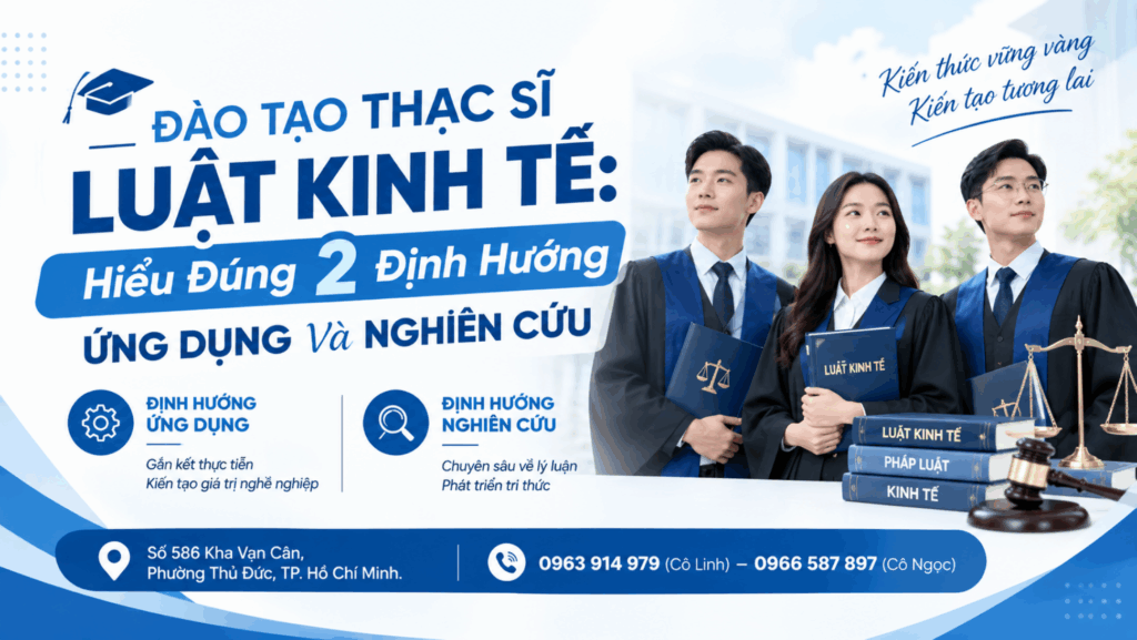 Chương Trình Đào Tạo Thạc Sĩ Luật Kinh Tế: 2 Định Hướng?