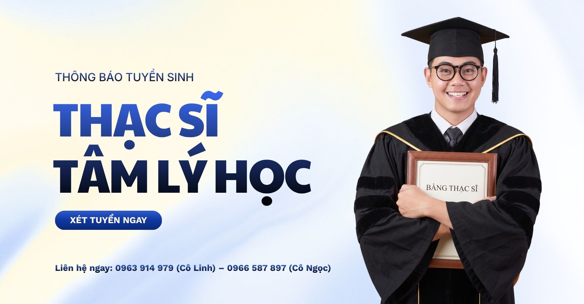 Tuyển Sinh Thạc Sĩ Tâm Lý Học 2026: XÉT TUYỂN NGAY