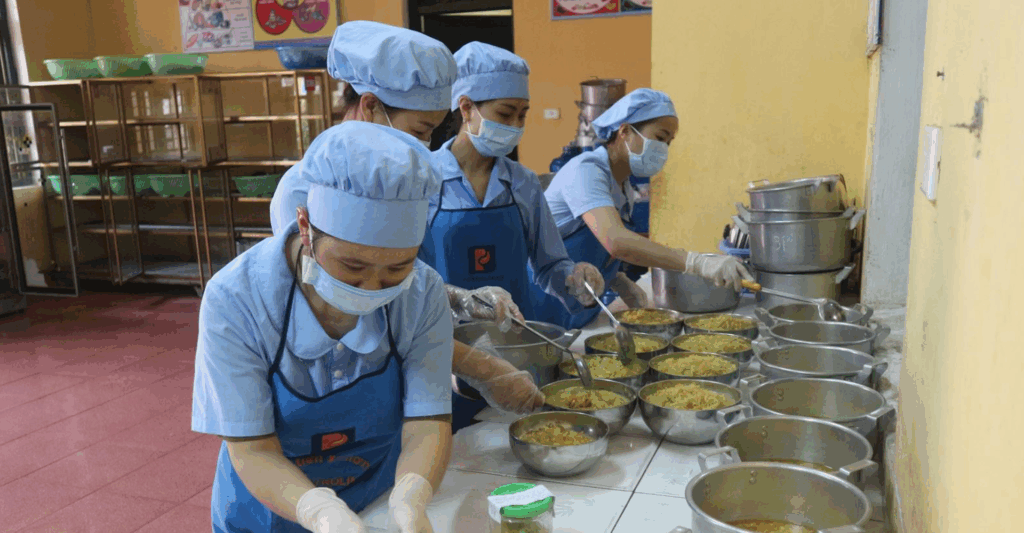 Điều khị học chứng chỉ cấp dưỡng mầm non
