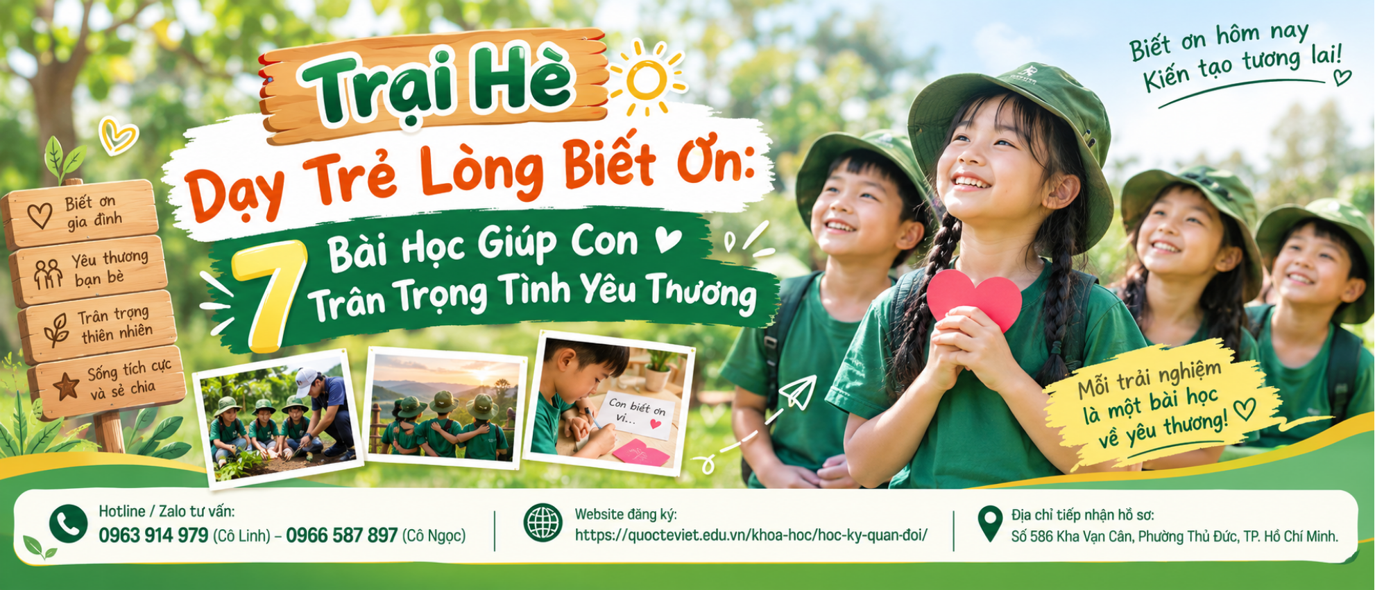 Trại Hè Dạy Trẻ Lòng Biết Ơn: 7 Bài Học Ý Nghĩa